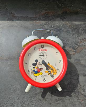Sveglia Disney vintage Avronel Topolino