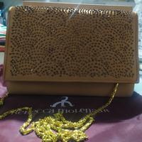 Borsa in raso e Swarovski Rebecca Molenaar 