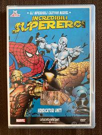 DVD Cartoon Marvel - Supereroi