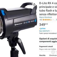 set flash Elinchrom d-lite rx4 el-skyport plus hs