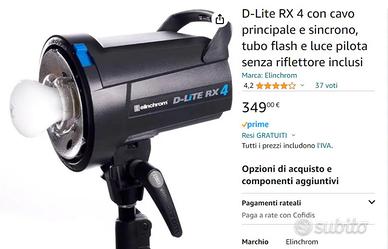 set flash Elinchrom d-lite rx4 el-skyport plus hs