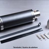 Terminale / Scarico da adattare LUNGO