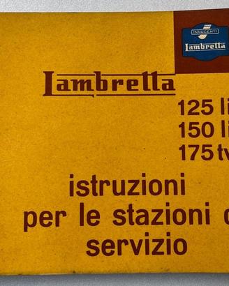 Manuale Lambretta 125 Li - 150 Li - 175 Tv