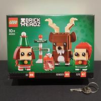 Lego BrickH. Natale 40353 Renna Elfo Elfa, nuovo