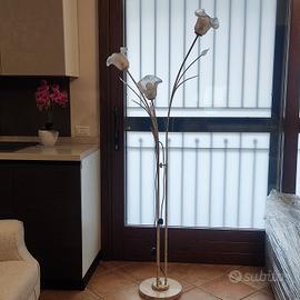 Piantana in ferro battuto 