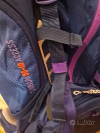zaino trekking-viaggio forclaz 50+10