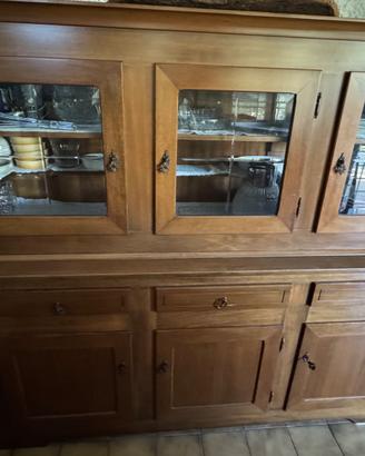 Credenza / vetrina in legno 