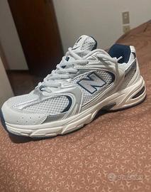 New Balance 530 Bianche e Blu 38 Nuove Originali