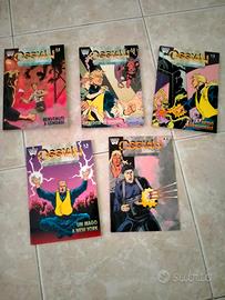 Fumetto Ossian 0/4 - 5 volumetti 