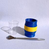 Mate de equipo de fútbol Boca– Impreso en 3D