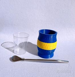 Mate de equipo de fútbol Boca– Impreso en 3D