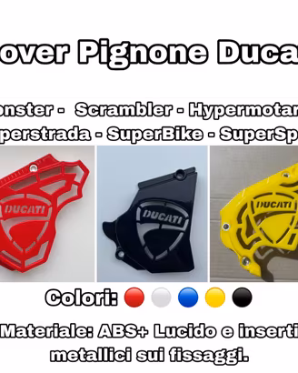 COVER COPRI PIGNONE per Ducati Monster e Superbike