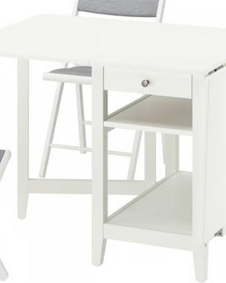 Tavolo bianco pieghevole ikea