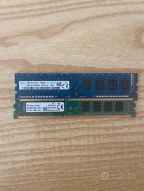 2 RAM  DDR3 da 4GB