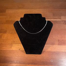 Collana tennis - stile elegante minimal