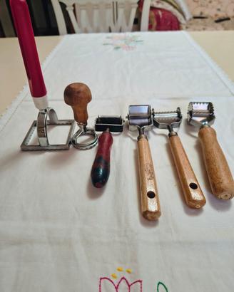 collezione 6 tagliapasta antichi