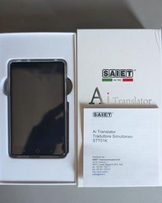 Traduttore Istantaneo Vocale Saiet AI STT01K