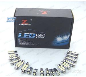 KIT 20 LAMPADE LED INTERNE MERCEDES CLASSE C W204 