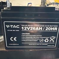 Batteria 12v 26ah V-TAC