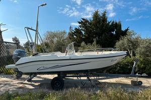 Barca Ranieri Azzurra e motore yamaha