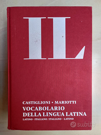Vocabolario latino Castiglioni Mariotti 4°edizione