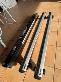 Barre thule evo 127 ( 711300) + attacchi 710600