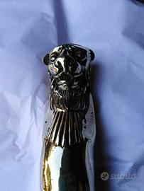 Zampa di Leone Alato in ottone - fusione a cera