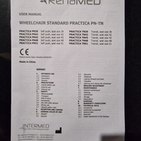 Carrozzina ortopedica practica