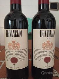 Bottiglie vino tignanello