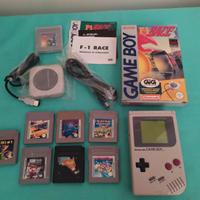 GAME BOY NINTENDO CONSOLE CON GIOCHI E ACCESSORI