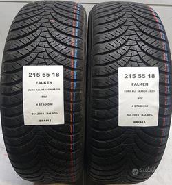 2 GOMME 215 55 18 FALKEN BR1413