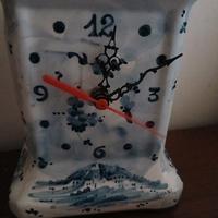 orologio da tavolo ceramica ALBISOLA  