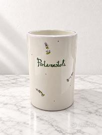 Portamestoli in Ceramica Nuovo - Made in Italy
