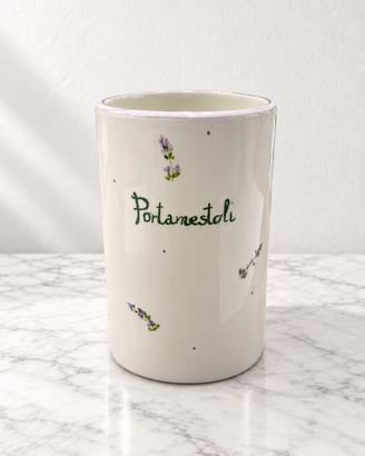Portamestoli in Ceramica Nuovo - Made in Italy