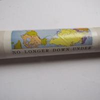 mappa Australia non longer down under
