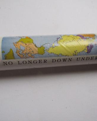 mappa Australia non longer down under