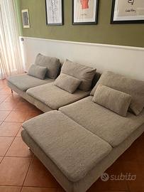 Divano con chaise-longue