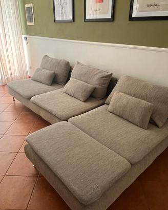 Divano con chaise-longue