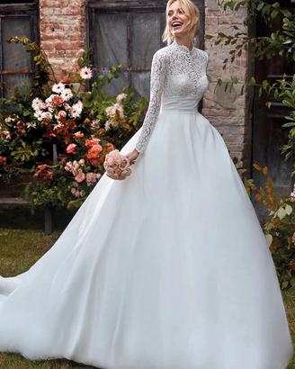 Abito da sposa ispirato a Nicole Milano