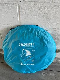 Tenda parasole QUECHUA 2 SECONDS. 2 posti