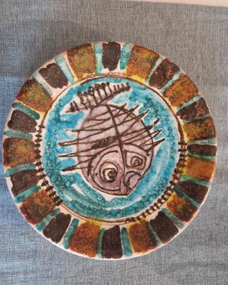 Piatti decorarivi  Vintage  ceramica di Urbino
