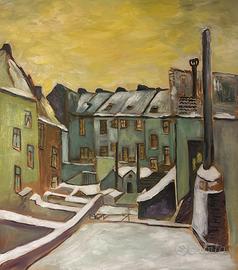 Quadro  olio o su tela   misure 70 x 80 cm   2025