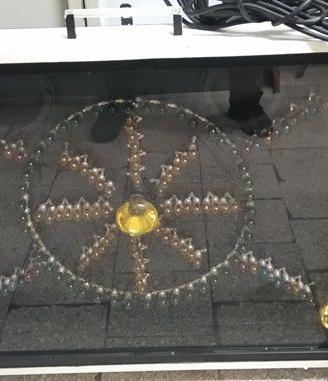 Box vetrina luci psichedeliche