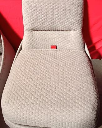 Coalesse Hosu Poltrona Chaise Lounge grigio chiaro