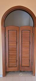 porta in legno massello