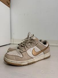 Nike Dunk low beige /oro numero 38.5