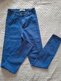 Jeans skinny a vita alta