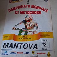 Pubblicità Campionato Mondiale Di Motocross 1991