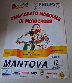 Pubblicità Campionato Mondiale Di Motocross 1991