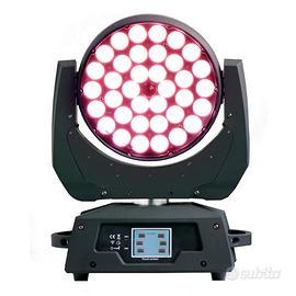 TESTE MOBILI WASH ZOOM  LED 36X18W RGBWA UV TOUCH